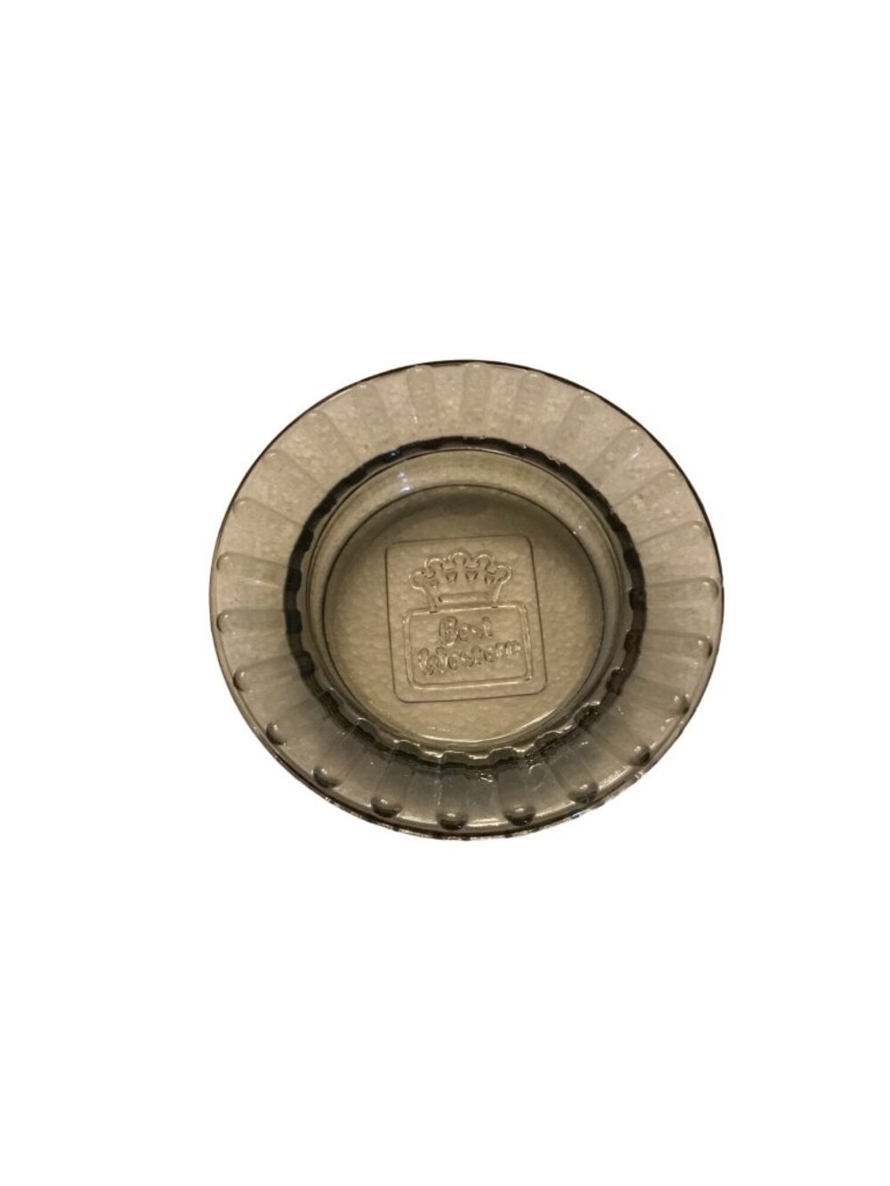Vintage Black Best Western Ashtray Mint Condition
